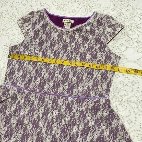 MATILDA Jane lace peplum top size S - Picture 5 of 11